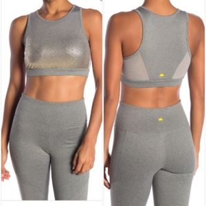 C & C California Metallic Ombre Sports Bra